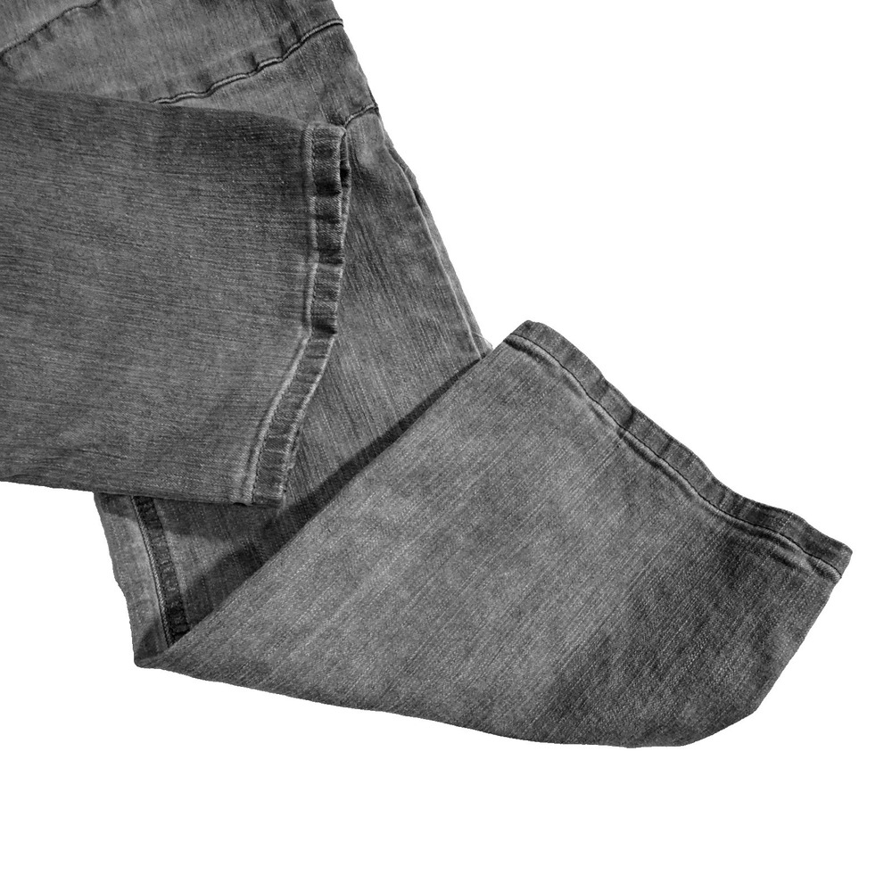 Affliction Jeans Men's 34 Long Gage Moto Stretch Charcoal Fade Motorcycle Style - Picture 9 of 16